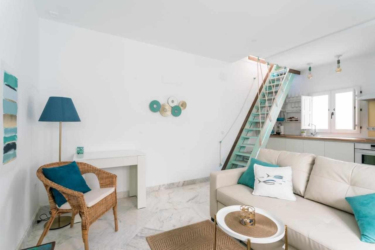 Fantastico Atico En El Casco Antiguo En A La Pla Leilighet Cádiz Eksteriør bilde